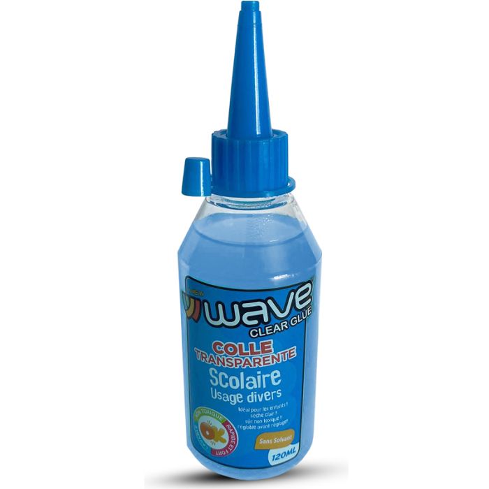 Colle Transparente WAVE Ronde 120ml