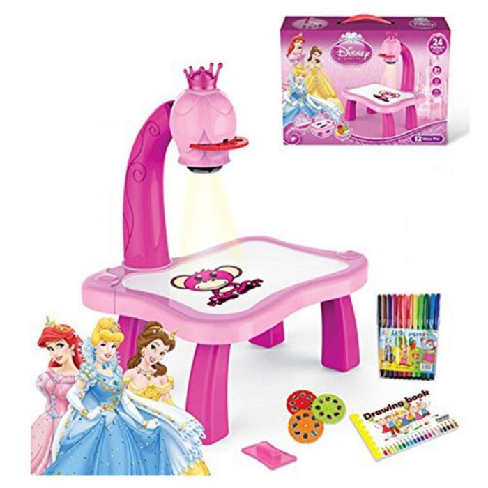 Jouet De Peinture Avec Lampe De Projecteur Disney Princess Clubhous