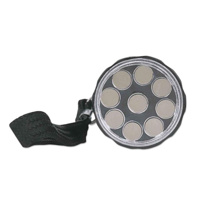 Torche de Poche LED MANHATTAN En Aluminium - Noir