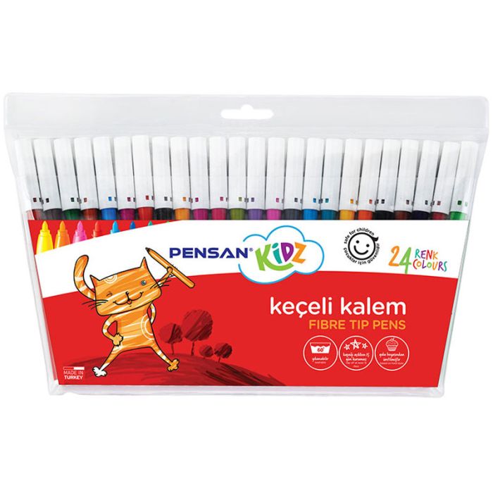 Pack de 24 Feutres PENSAN Kidz