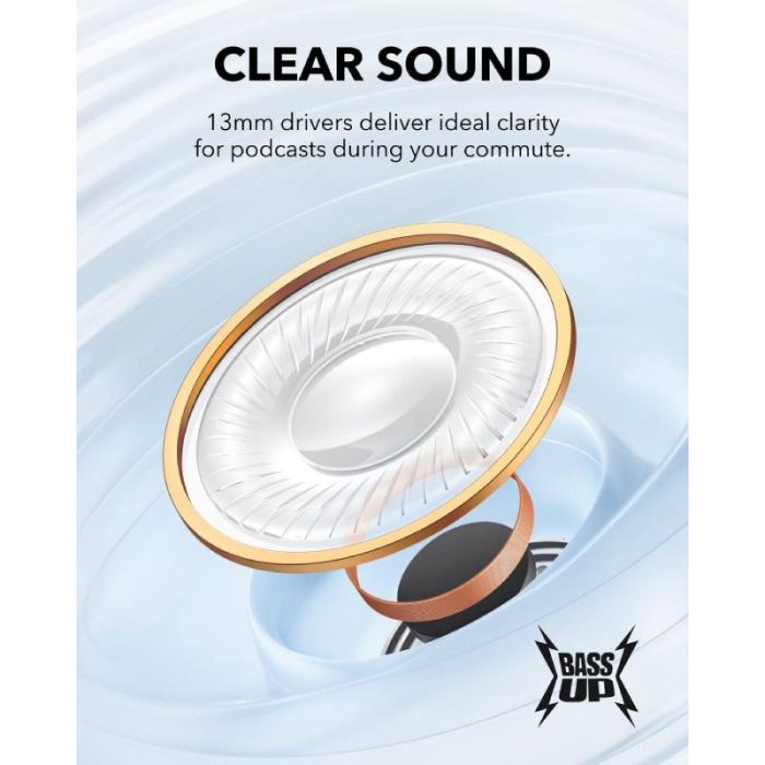 Écouteurs Bluetooth  Anker Soundcodre K20i - Noir 