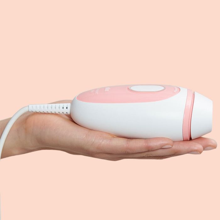 Épilateur BRAUN à Lumière Pulsée - Blanc&Rose (PL1014)