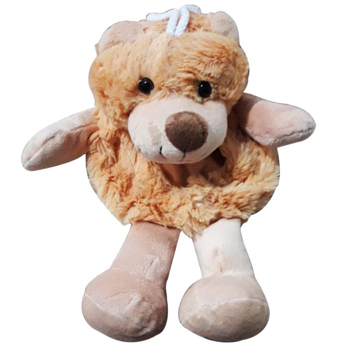 Horloge avec Ours en Peluche A122 Beige