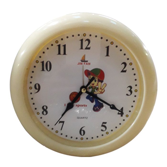 Horloge avec Ours en Peluche A122 Beige