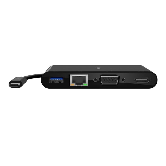 Adaptateur BELKIN Multiport USB-C 5-en-1 - Noir