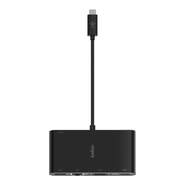 Adaptateur BELKIN Multiport USB-C 5-en-1 - Noir