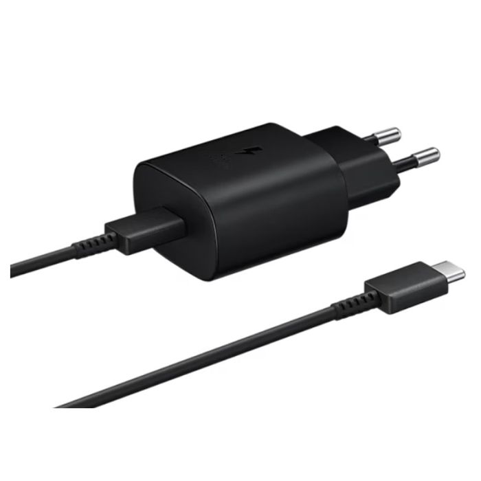 Adaptateur De Charge SAMSUNG Ultra Rapide 25W Avec Câble - Noir