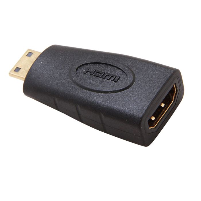 Adaptateur SBOX HDMI Femelle Vers Mini HDMI Mâle - Noir