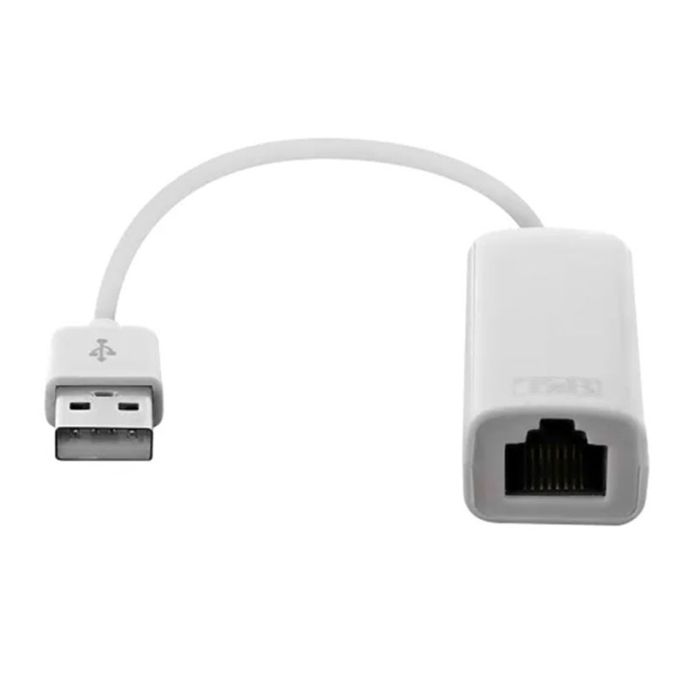 Adaptateur TNB USB 2.0 vers RJ45 - Blanc