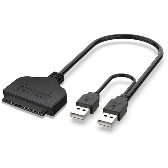 Adaptateur USB 2.0 Vers SATA - Noir (L130004)