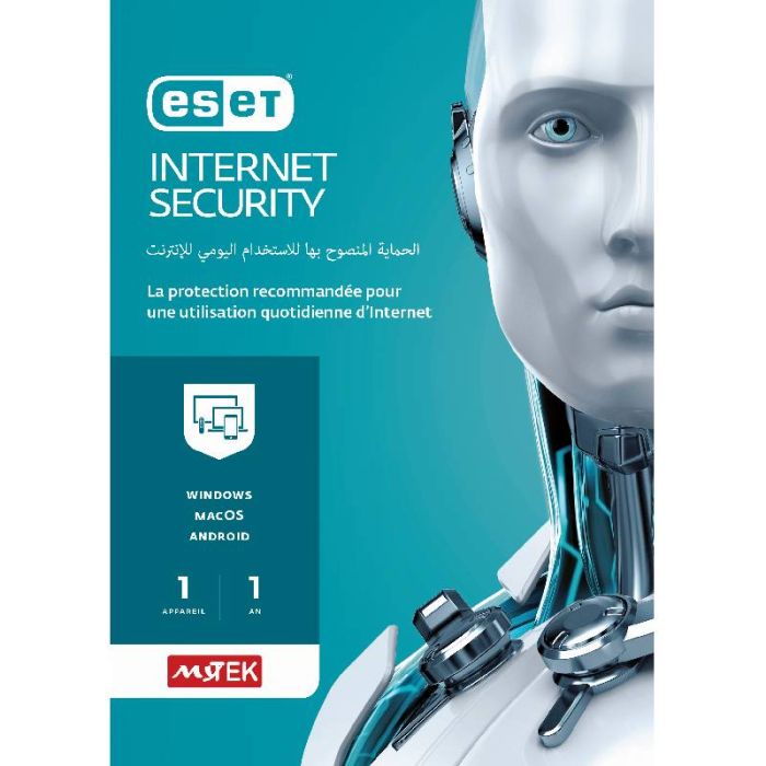 Internet Security ESET 1Poste / 1an (AEIS2022-CARD-A1-SPE)