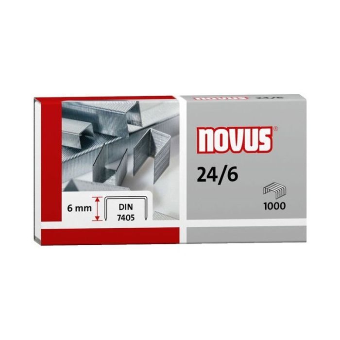 Agrafe Novus 24/6 -1000 pièces