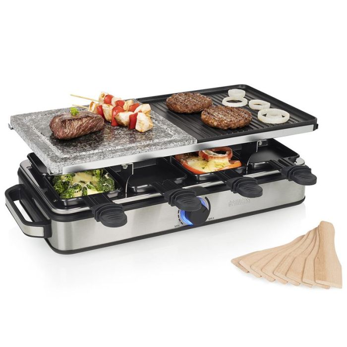 Appareil A Raclette Multifonction PRINCESS 162635 1400W - Noir