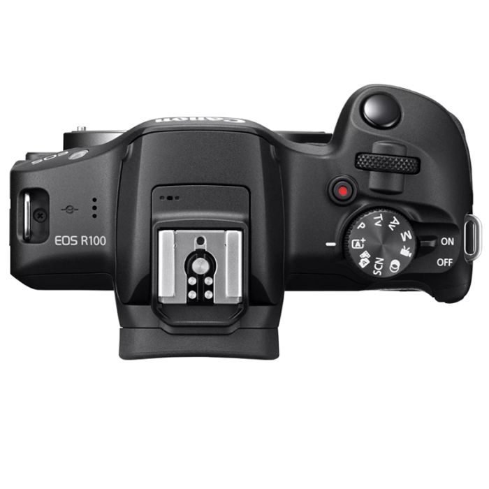 Appareil Photo Hybride CANON EOS R100 + Objectif RF-S 18-45 MM - Noir