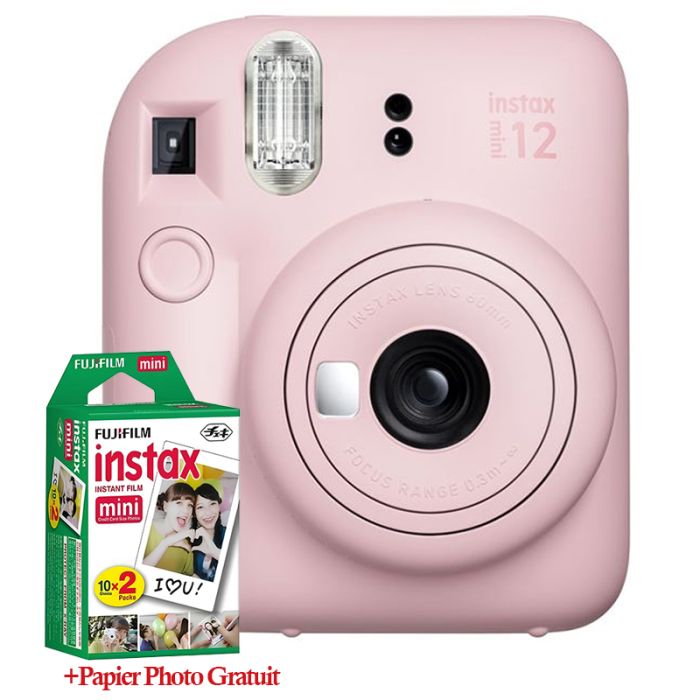 Appareil Photo Instantané FUJIFILM INSTAX Mini 12 - Rose