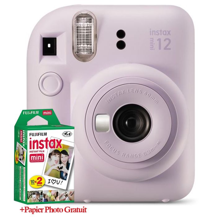 Appareil Photo Instantané FUJIFILM INSTAX Mini 12 - Violet