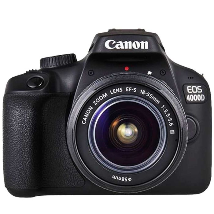 Appareil Photo Reflex CANON EOS 4000D + Objectif 18-55mm DC - Noir