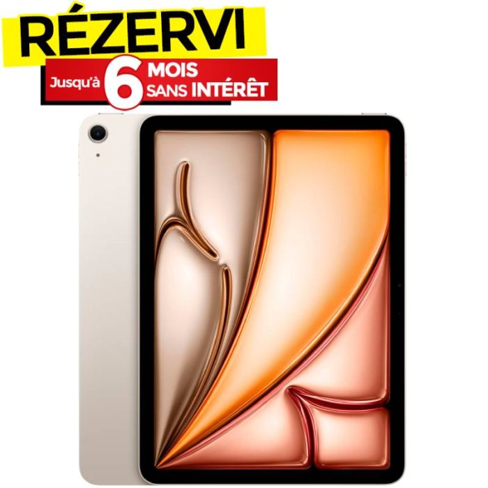 Apple iPad Air 11'' 128G WiFi - Lumière stellaire