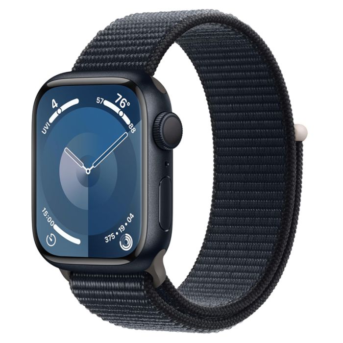 APPLE Watch Séries 9 GPS 41MM - Midnight Aluminium Avec Boucle Sport Minuit