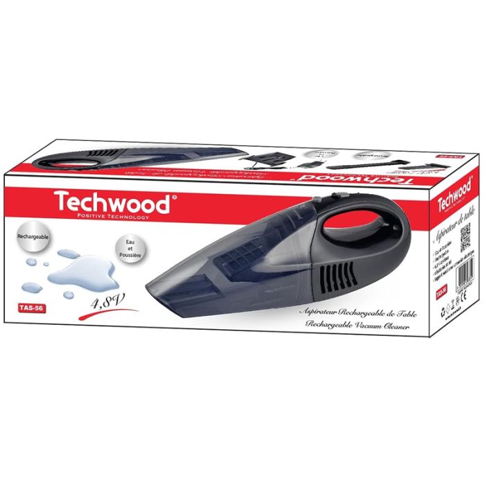 Aspirateur à Main TECHWOOD TAS-56 0.5L - Noir