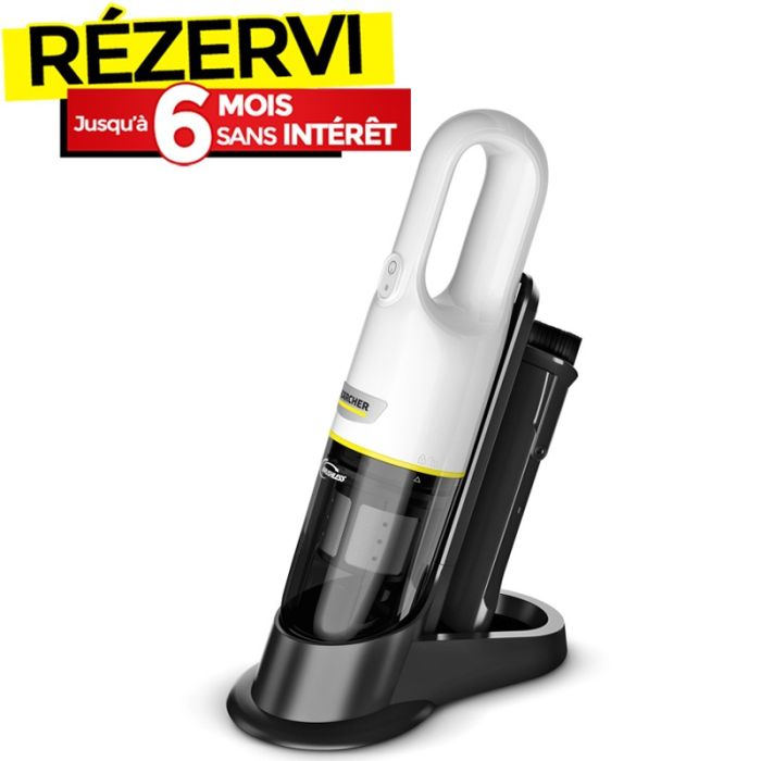 Aspirateur à Main Sans Fil KARCHER CVH2 Premium 70W - Blanc