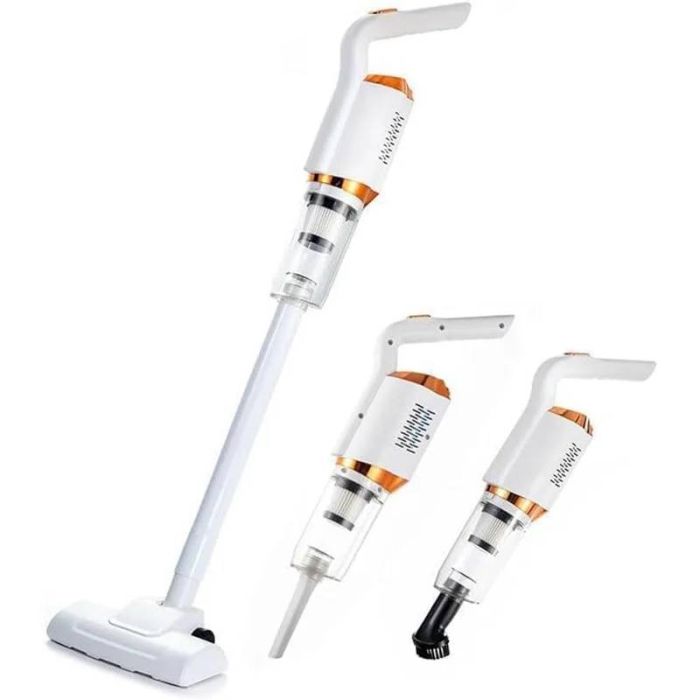 Aspirateur Balai 2en1 Rechargeable 120W - Blanc