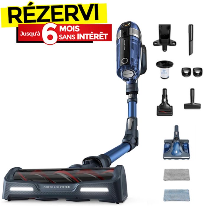 Aspirateur Balai ROWENTA X-Force Flex 12.60 320W - Bleu