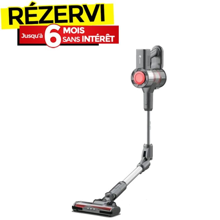 Aspirateur Balai Sans Fil FAGOR FG762 150W - Noir&Rouge