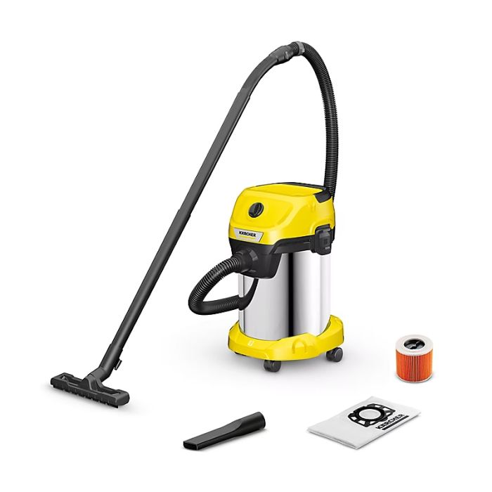 Aspirateur Eau Et Poussière KÄRCHER WD3 SV 1000W - Noir&Jaune