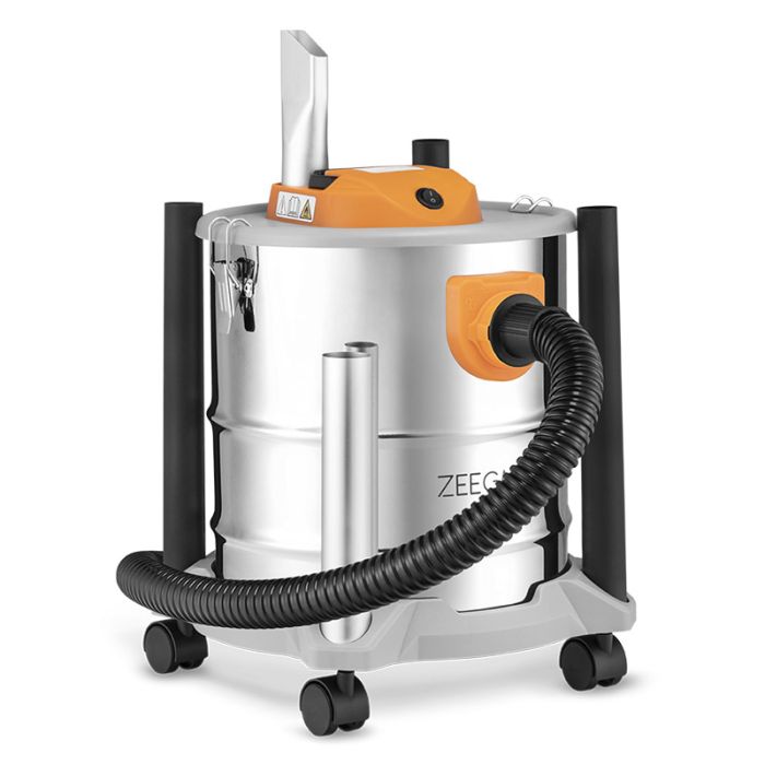 Aspirateur Industriel ZEEGMA Zonder Pro Ash 1600W - Silver