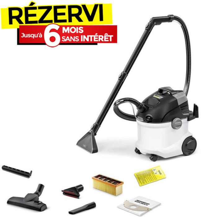Aspirateur Injecteur, extracteur KÄRCHER SE5 1000W - Blanc