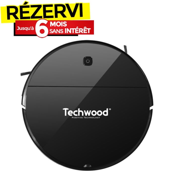 Aspirateur Robot 2en1 TECHWOOD TAR-2036 - Noir