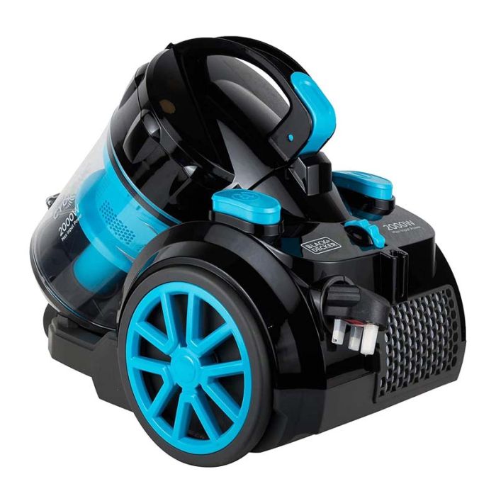 Aspirateur sans Sac BLACK & DECKER 2000 w - Bleu