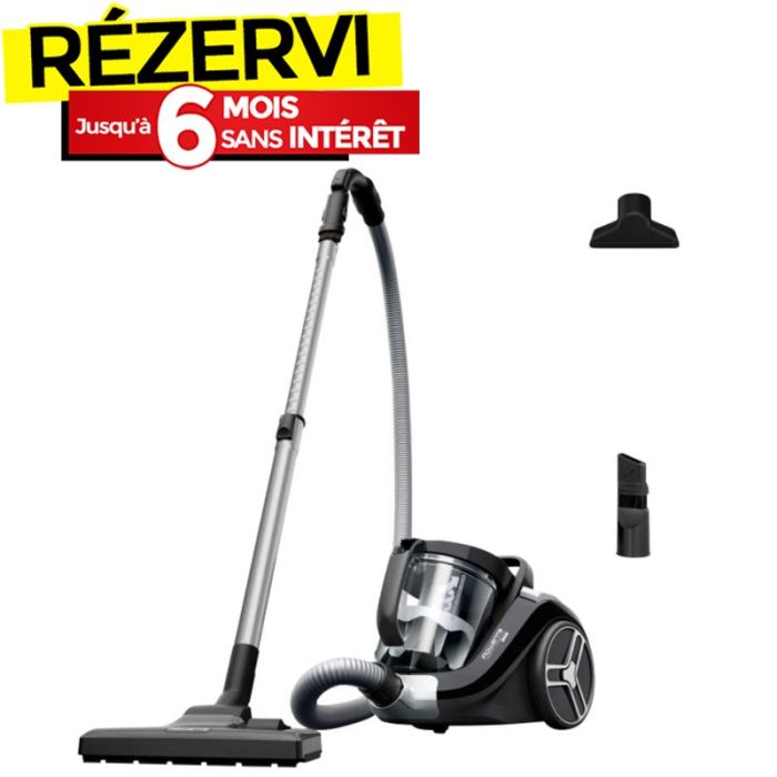 Aspirateur Sans Sac ROWENTA Compact Power XXL 750W - Noir