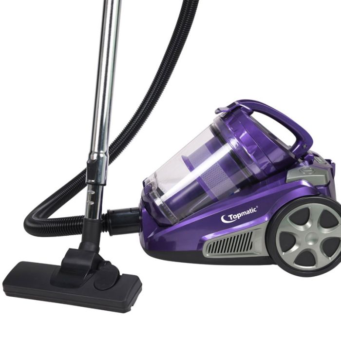 Aspirateur Sans Sac TOPMATIC PSC-2400 1400W - Violet