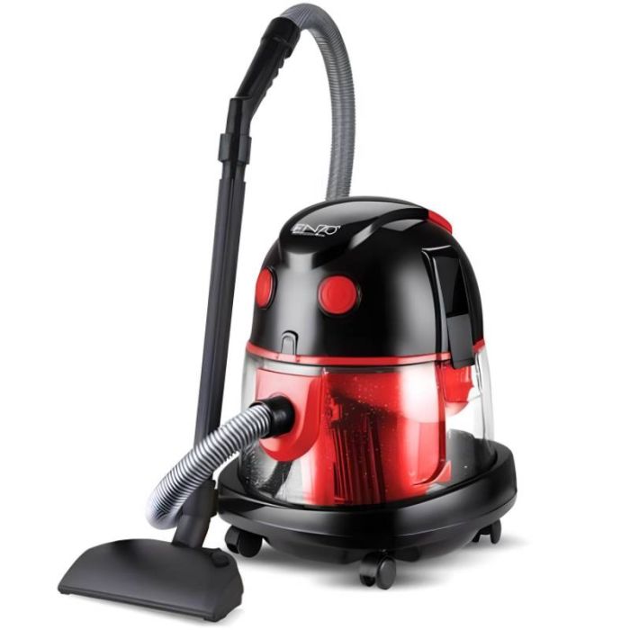 Aspirateur Eau&Poussière ENZO VC-1220 2800W - Rouge