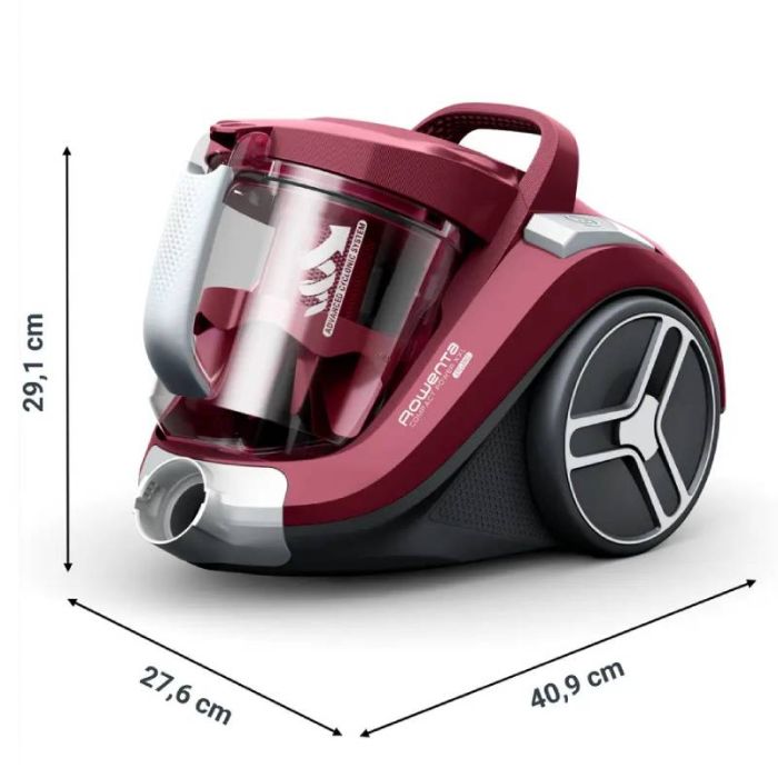 Aspirateur Sans Sac ROWENTA Compact Power XXL 900W - Rouge