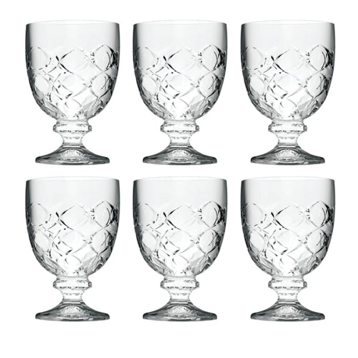 Lot De 6 Coupes AZUR GLASS Vap Leona - 22cl