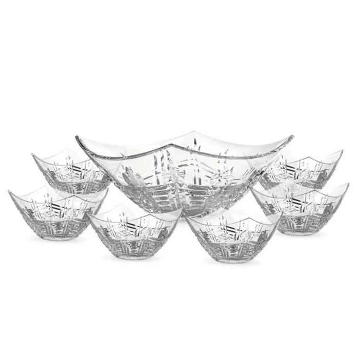 Set De 7 Bols Carre AZUR GLASS Iris  