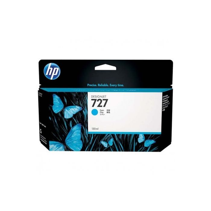 Cartouche d'encre Original DesignJet HP 727 130 ml - Cyan (B3P19A)
