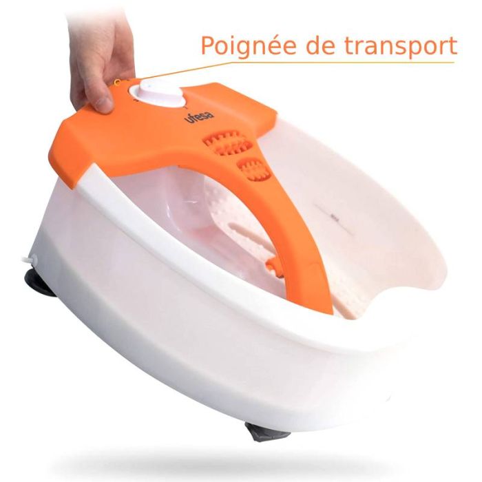 Bain De Pieds UFESA BH5700 - Blanc&Orange