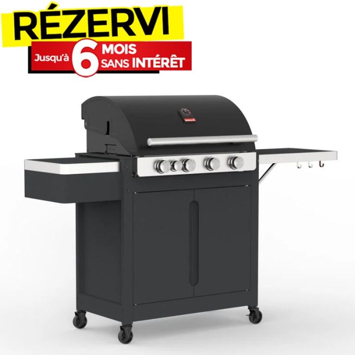 Barbecue à Gaz BARBECOOK Stella 4311 - Noir