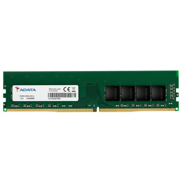 Barrette Mémoire ADATA 8Go DDR4 3200MHz Pour PC Bureau