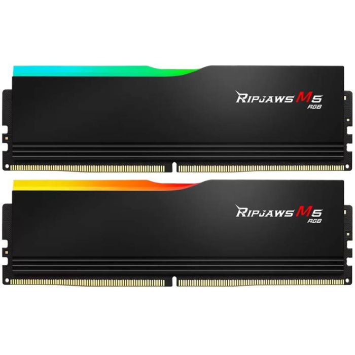 Barrette Mémoire G.SKILL Ripjaws M5 RGB 32Go DDR5 5200 MHz - Noir