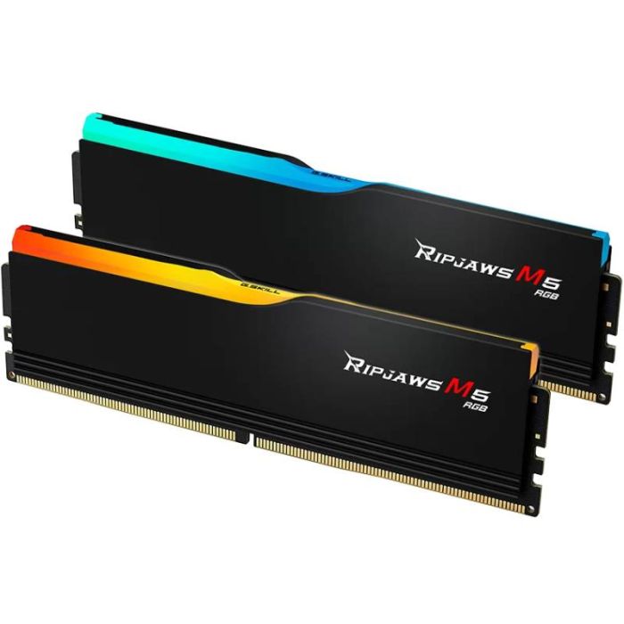 Barrette Mémoire G.SKILL Ripjaws M5 RGB 32Go DDR5 5200 MHz - Noir