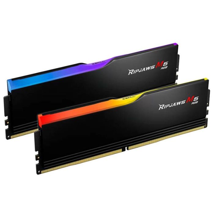 Barrette Mémoire G.SKILL Ripjaws M5 RGB 32Go DDR5 5200 MHz - Noir