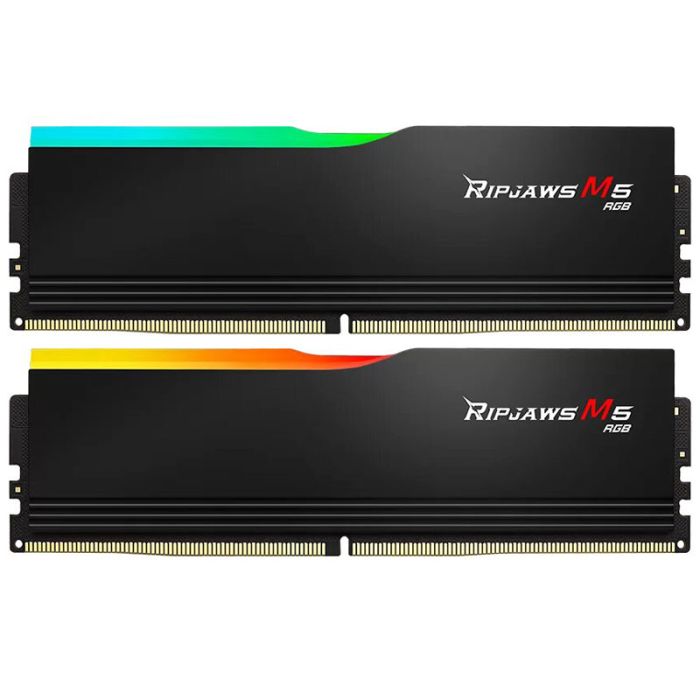 Barrette Mémoire G.SKILL RIPJAWS M5 RGB 48Go DDR5 5200 MHZ - Noir