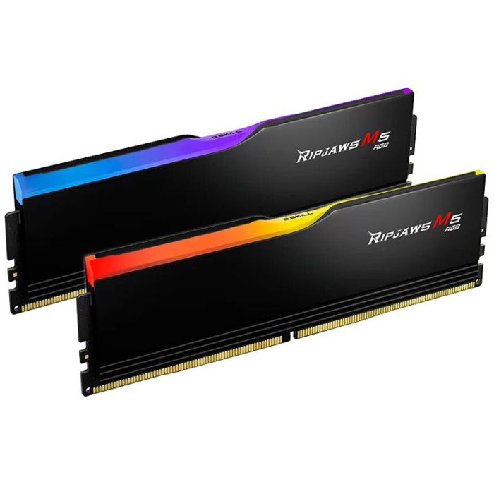 Barrette Mémoire G.SKILL RIPJAWS M5 RGB 96Go DDR5 5200 MHZ - Noir