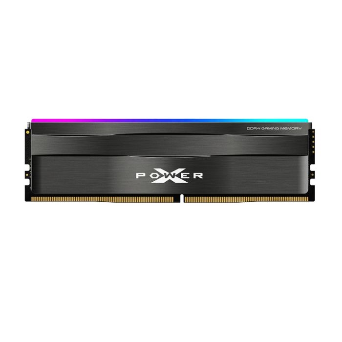 Barrette Mémoire Gamer SILICON POWER 16Go DDR4 3200MHZ RGB Pour Pc De Bureau