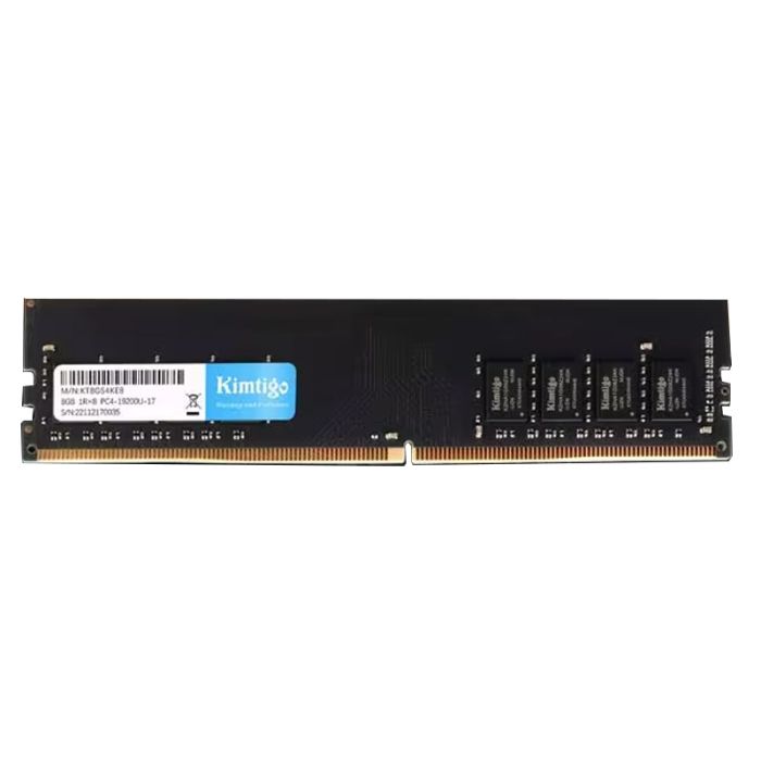 Barrette Mémoire KIMTIGO 8Go DDR4 3200 MHz Pour Pc Bureau